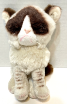 Gund Grumpy Cat Plush Bean Bag Stuffed Animal Mini 6 in Tan Brown - £11.83 GBP