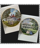 Gorham Pair Of Southern Landmark Series Decorative Plates John Maxwell - $80.00