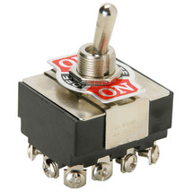 4Pdt Heavy Duty Toggle Switch Center Off - £25.16 GBP