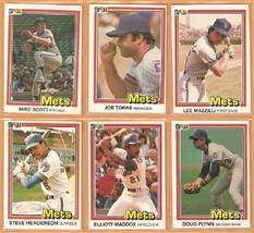 1981-1984 Donruss New York Mets Team Lot 30 Joe Torre Lee Mazzilli Mike Scott + - £4.38 GBP