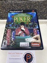 PlayStation 2 World Championship Poker PS2 (Preowned Tested). - £3.93 GBP