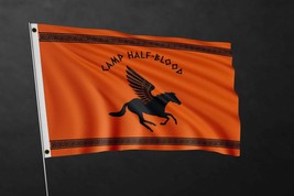 Camp Half-Blood Flag Banner | Percy Jackson Camp Half-Blood Flag | High Quality  - £15.47 GBP