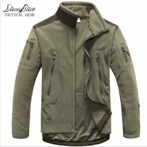 Men  clothing autumn winter fleece army jacket soft hunt clothing  men soft  sty - £87.99 GBP