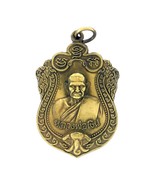 Phra Lp Ngern famoso monje talismán tailandés amuleto mágico vintage lat... - £10.97 GBP