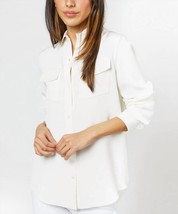 Ann Mashburn hannah blouse in Ivory - size M - $221.76