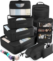 10 Set/8 Set Packing Cubes for Travel Essentials, Suitcase Organizer Bag... - $24.87
