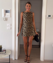 Zara Bnwt 2024. Leopard Mini Dress Animal Print. 3201/140 - £49.99 GBP