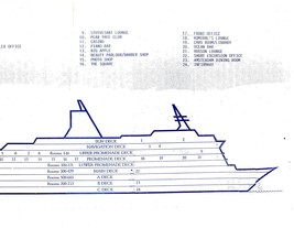 M.S. Westerdam Deck Plans And Staterooms - $2.75