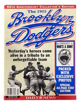 40th Aniversario Coleccionistas Edición 1955 Brooklyn Dodgers Homenaje Revista - £15.49 GBP