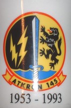 USN US Navy ATKRON 145, 1953-1993; VA-145 Reunion 2004 - $15.00