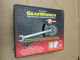 Vintage GearWrench Ratcheting Combination Wrench Display Sign Advertisement - £66.40 GBP