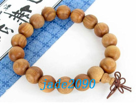 Free Shipping - Tibetan Buddhism natural yellow sandalwood Prayer Beads ... - £15.92 GBP