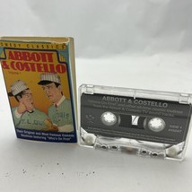 Abbott &amp; Costello &quot;Who&#39;s On First&quot; &amp; &quot; Lou Gets A Job Cassette Comedy  - £6.60 GBP