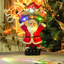 Christmas Tabletop Decoration Santa with Light Sign Home Party Wedding D... - £36.73 GBP