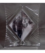 Mikasa Starlet Beveled Crystal Photo Frame 5.25&quot; x 6.25&quot;.Wedding, Specia... - €16,27 EUR