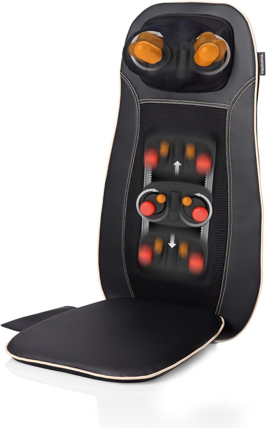 medisana MCN Shiatsu Massage Pad for Back and Neck, Massage Seat with Spot Massa - £439.98 GBP