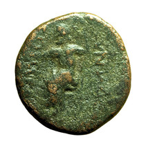 Roman Provincial Coin Synnada Phrygia AE17mm Augustus / Zeus Seated Rare 04039 - £25.17 GBP