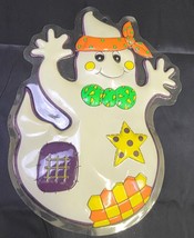 Vtg Precious Moments Holiday Window Decals And Plastic Mold Hanging Ghost - £11.68 GBP