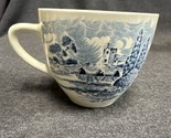 Wedgwood England Countryside Blue Enoch White Tea Coffee Cup Vintage - $4.95