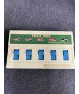 Retro Tomy Pocket Game &quot;Pocket Poker&quot; # 7038/7040 Made in Taiwan Circa 1976 - £6.23 GBP