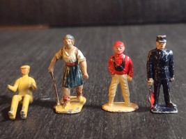 JOHILLCO JOHN HILL VINTAGE LEAD BRITISH VILLAGE FIGURES  HIKER, DRIVER+ ... - $11.74
