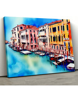 Beautiful Modern Art, Venice Italy Art 3, Canvas Wall Art - £28.30 GBP+