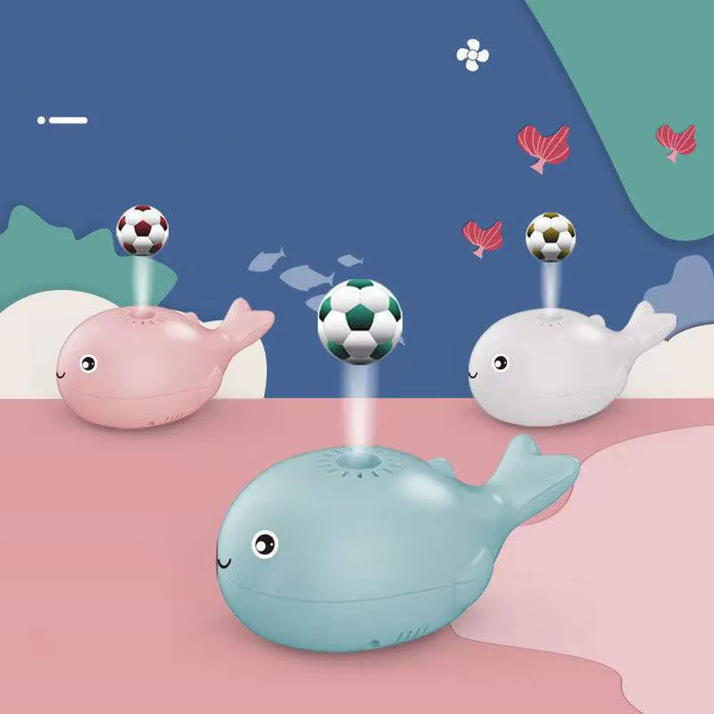 Cal handheld whale toy creative ocean little whale electric fan floating balls toys for thumb200