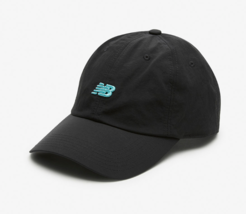 New Balance Nylon Ballcap +Plus Unisex Sports Cap Casual Hat Black NBGDFS1113 - £47.21 GBP