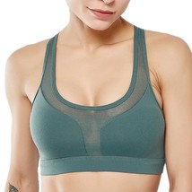 Ladies Sport Bras Gym And Yoga Sleeveless Tank Tops Hollow Out Back With... - $29.95