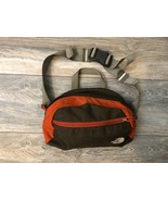 The North Face Crossbody Fanny Pack In Brown With Deep Orange Accent - £31.19 GBP