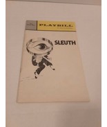 Sleuth Music Box Theatre Playbill 1972 Patrick Macnee - $6.71 CAD