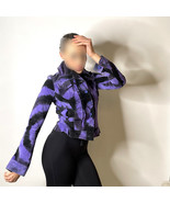 SEXY Vintage Tie Dye Suede Leather Jeans Jacket Festival, Offer welcome! - €743,86 EUR