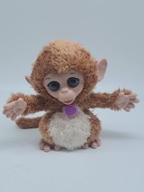 FurReal My Baby Monkey Piper Plush Interactive Animatronic Toy Sounds VIDEO  - $30.51
