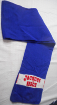 Vintage Jacques Seeds Farmers Thick Knit Neck Scarf Red White Blue 54&quot; x... - $9.89