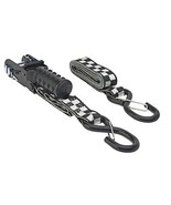 KEEPER 47308 8&#39; Ratchet Tie-Down, 4 Pack, Black, White - $53.47