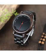 Wood Watch Men Women Minimalist Wristwatch Japanese Movement Quartz Watc... - $1,198.48 MXN
