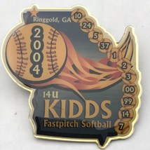 Kidds Fastpitch Softball 2004 Pin Ringgold GA Fast Pitch 14u - £8.20 GBP