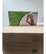 ECOLAB FOOD SAFETY VINYL  GLOVES SIZE SMALL 1000 PIECES - $83.74 CAD