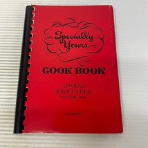 Specially Yours Cookbook Paperback Book Holly Lake Area Women&#39;s Service Guild - £22.39 GBP