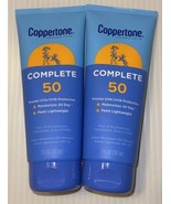 Lot of 5 Coppertone Complete SPF 50 Water Resistant Sunscreen Lotion 7oz... - £19.24 GBP