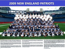2009 NEW ENGLAND PATRIOTS 8X10 TEAM PHOTO FOOTBALL PICTURE NFL - $4.94