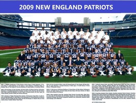 2009 New England Patriots 8X10 Team Photo Football Picture Nfl - $4.94