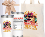 Mother&#39;s Day Gifts for Mom from Daughter Son - Best Mamasaurus Tumbler &amp;... - $36.63