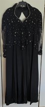 Womens Plus 16-18? Claire's Collection Black Beaded Formal Dress Gown - €246,39 EUR Womens Plus 16-18? Claire's Collection Black Beaded Formal Dress Gown - €246,39 EUR
