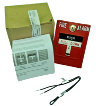 Simplex 2099-9152 Dual Action Pull Station, Red- NEW - $37.48