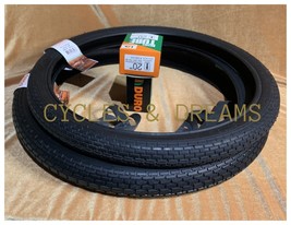 ALL BLACK VINTAGE STINGRAY BRICK TIRES 20 X 2.125 &amp; 20 X 1.75 BUNDLE, S2... - £49.67 GBP