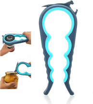 Jar Opener Bottle Opener and Can Opener for Weak Hands, (Blue and Grey) - $10.45