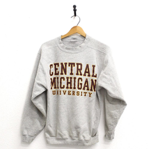 Vintage Central Michigan University CMU Sweatshirt Small - £60.32 GBP