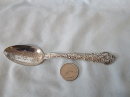 Sterling Souvenir Spoon Cascade Gardens, St Louis 1904, No Monogram - £123.98 GBP