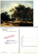 Austria Vienna Jakob Van Ruysdael The Great Forest Painting VTG Postcard - £7.34 GBP